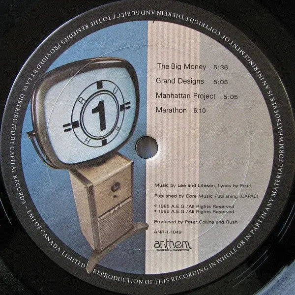 Rush – Power Windows - 1985 VinylPursuit.com