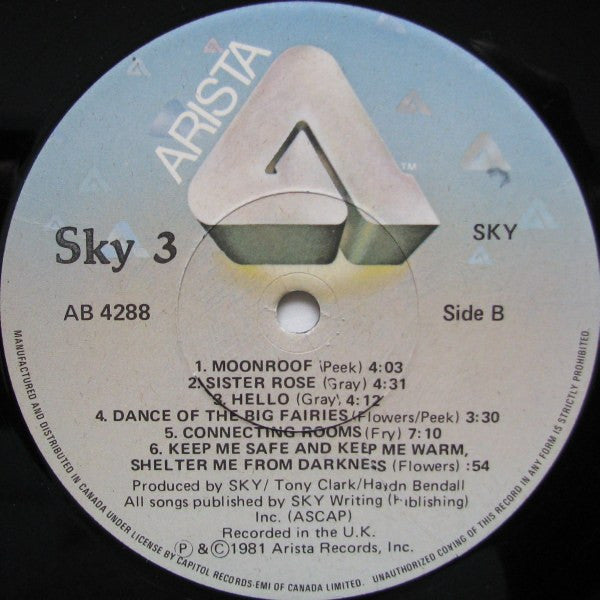 Sky – Sky 3 VinylPursuit.com