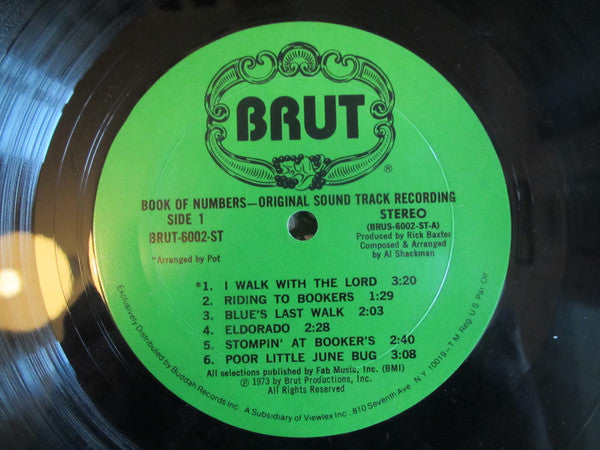 Sonny Terry & Brownie McGhee – Book Of Numbers Original Motion Picture Soundtrack Recording US Pressing VinylPursuit.com
