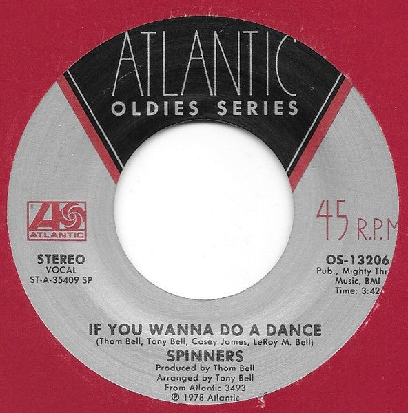 Spinners The Rubberband Man / If You Wanna Do A Dance Reissue Vinyl