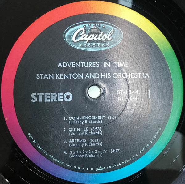 Stan Kenton – Adventures In Time - 1962 US Pressing VinylPursuit.com