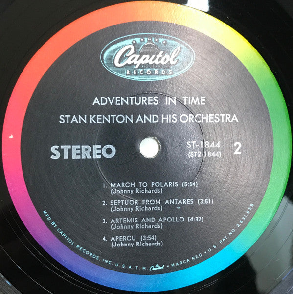 Stan Kenton – Adventures In Time - 1962 US Pressing VinylPursuit.com