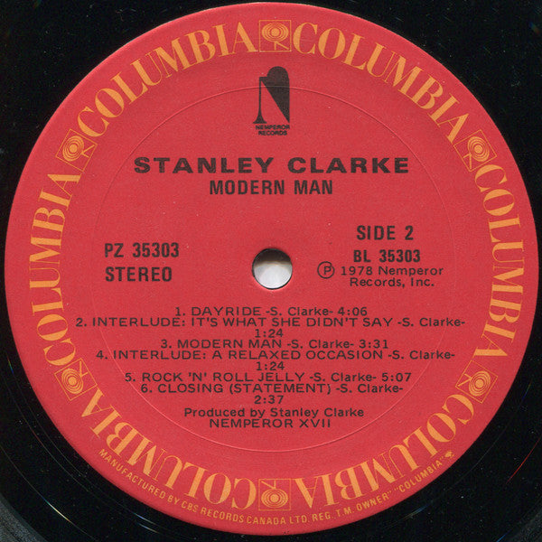 Stanley Clarke – Modern Man VinylPursuit.com
