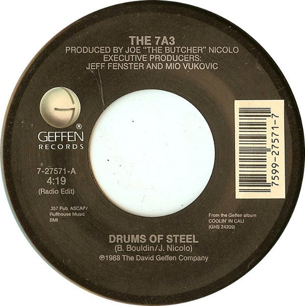 The 7A3 – Drums Of Steel US Pressing VinylPursuit.com