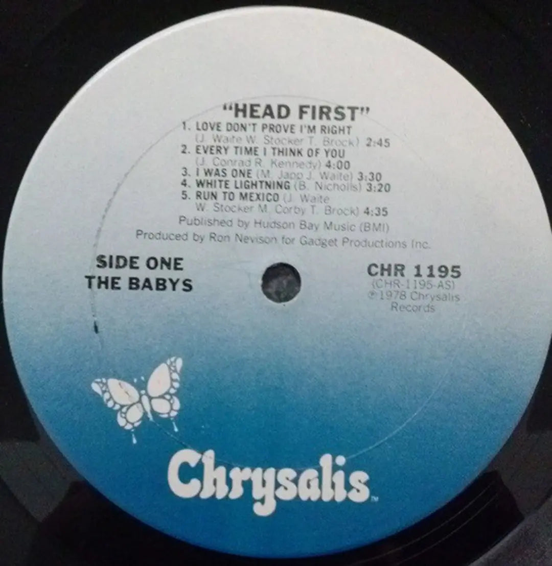The Babys – Head First - 1979 VinylPursuit.com