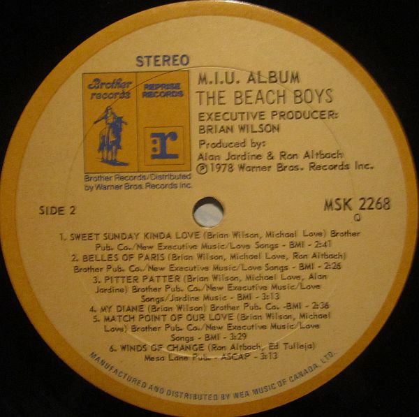 The Beach Boys – MIU Album VinylPursuit.com