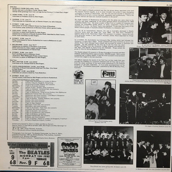 The Beatles – Talk Downunder -  1981 Original in Shrinkwrap! Vinyl Pursuit Inc