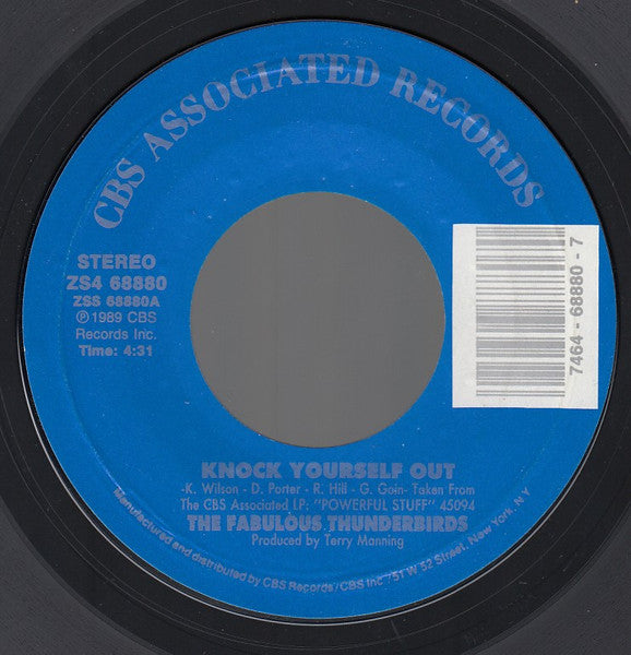 The Fabulous Thunderbirds – Knock Yourself Out US Pressing VinylPursuit.com