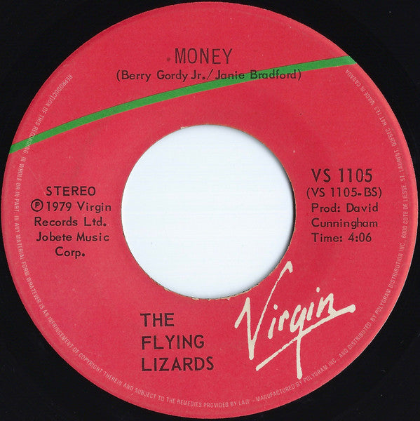 The Flying Lizards Money Vinyl Pursuit Inc