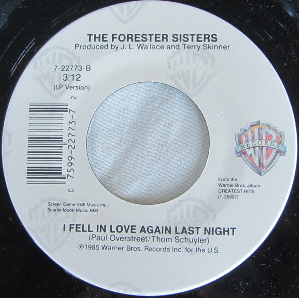 The Forester Sisters – Leave It Alone US Pressing VinylPursuit.com