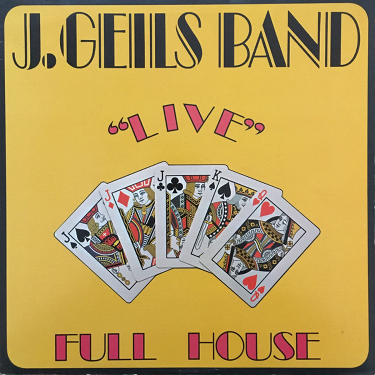 The J Geils Band – "Live" Full House VinylPursuit.com