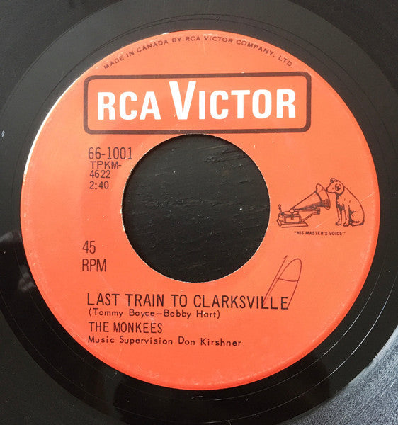 The Monkees Last Train To Clarksville Vinyl Pursuit Inc