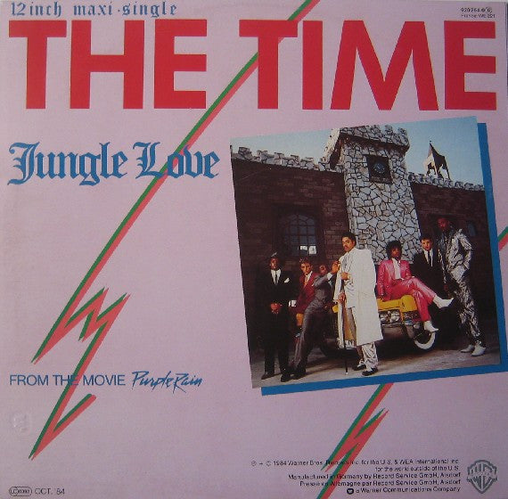 The Time – Jungle Love - Europe 1984 Original Pressing Vinyl Pursuit Inc