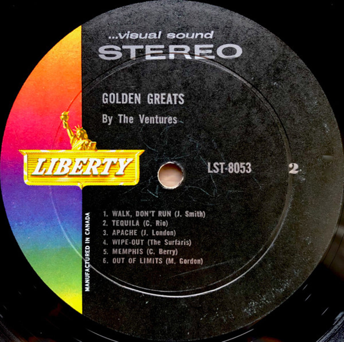The Ventures – Golden Greats By The Ventures Vinyl Pursuit Inc