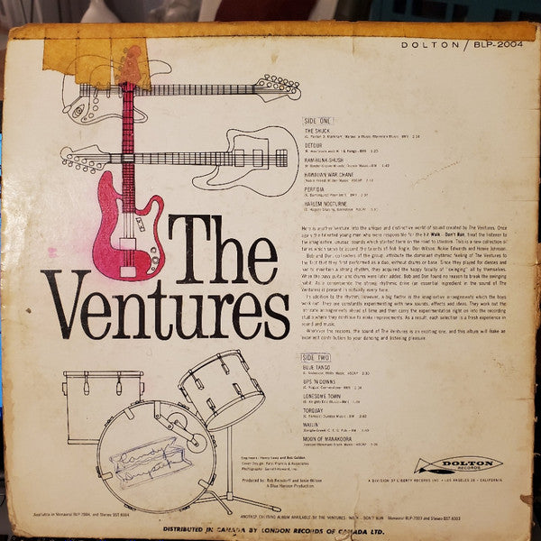 The Ventures – The Ventures - Original 1961 Pressing Vinyl Pursuit Inc