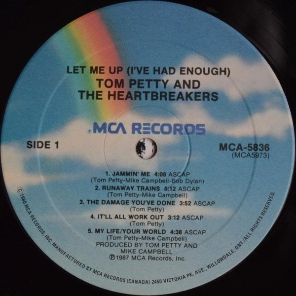 Tom Petty & The Heartbreakers – Let Me Up (I've Had Enough) VinylPursuit.com