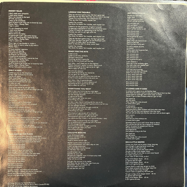 Trooper – Money Talks - 1982 Pressing VinylPursuit.com