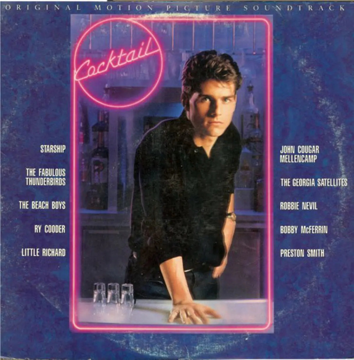 Cocktail - Original Motion Picture Soundtrack - 1988 in Shrinkwrap! VinylPursuit.com