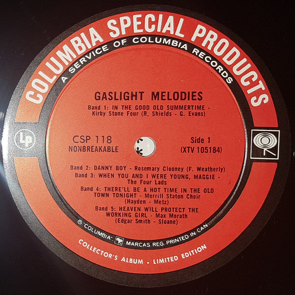 Various – Gaslight Melodies VinylPursuit.com