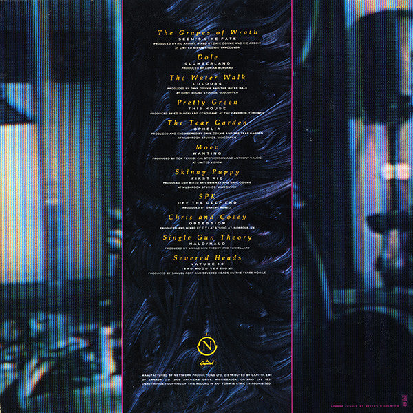 Nettwerk Sound Sampler (Food For Thought) -  1987 Original Vinyl Pursuit Inc