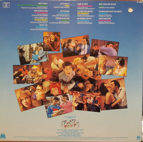 Party Party - Original Motion Picture Soundtrack -  1982 Original Pressing Vinyl Pursuit Inc