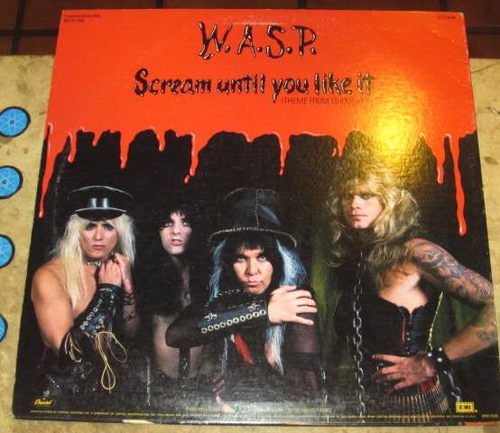 WASP – Scream Until You Like It (Theme From 'Ghoulies II') - 1987 US Promo Vinyl Pursuit Inc