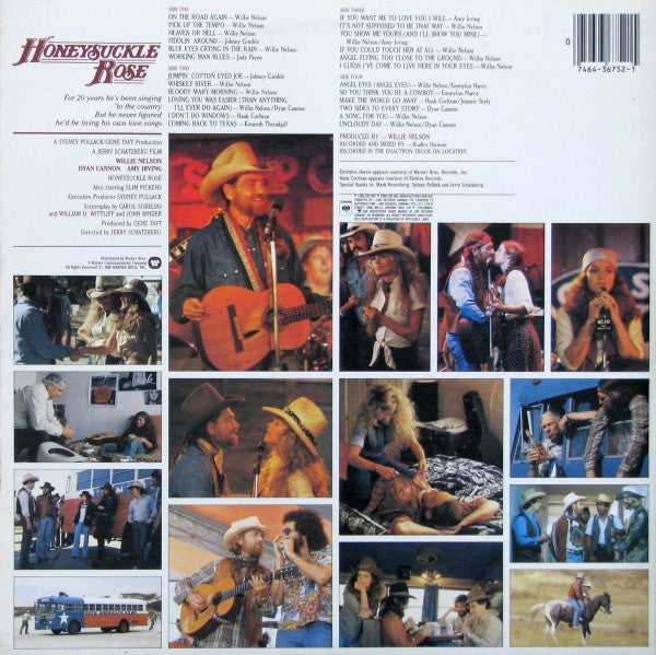 Willie Nelson & Family Honeysuckle Rose 1980 Original Soundtrack