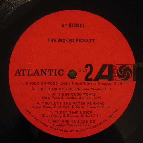 Wilson Pickett The Wicked Pickett Vinyl Pursuit Inc