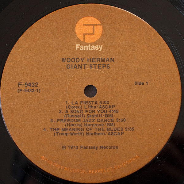 Woody Herman – Giant Steps - 1973 US Pressing VinylPursuit.com