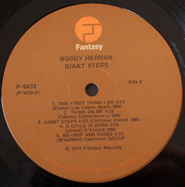 Woody Herman – Giant Steps - 1973 US Pressing VinylPursuit.com