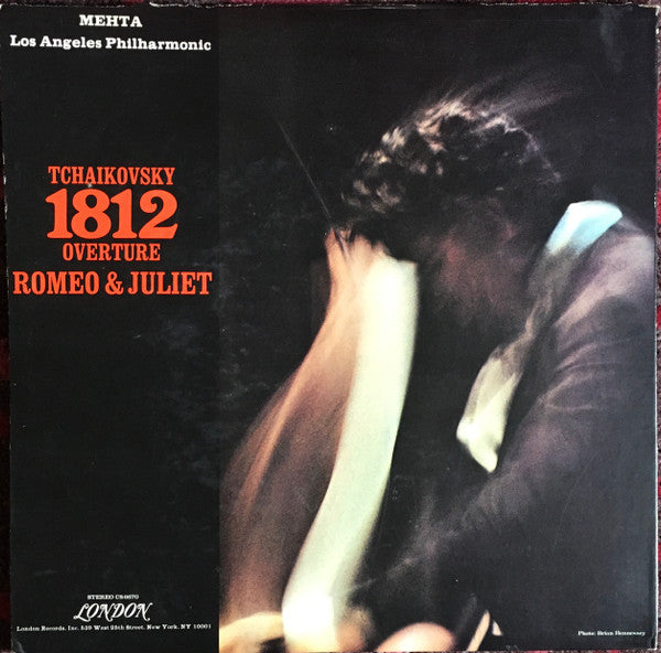 Zubin Mehta, Los Angeles Philharmonic Orchestra, Tchaikovsky – 1812 Overture / Romeo And Juliet US Pressing VinylPursuit.com