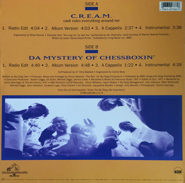 Wu-Tang Clan – CREAM (Cash Rules Everything Around Me) - 1994 US Original! VinylPursuit.com