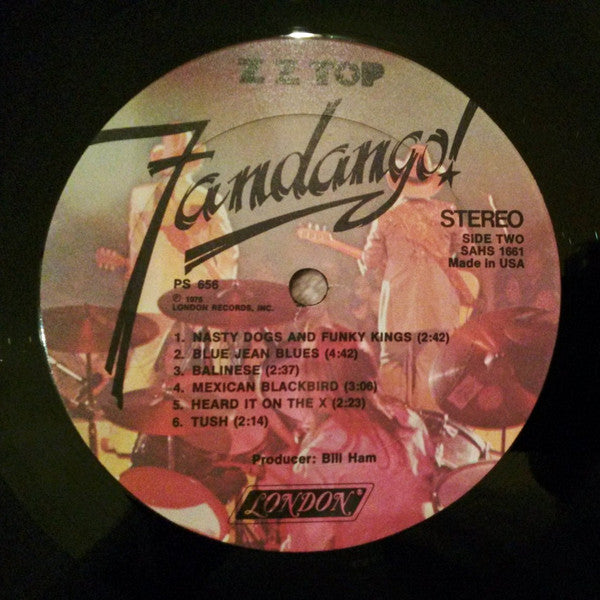 ZZ Top – Fandango! - 1975 US Pressing! VinylPursuit.com