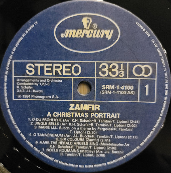 Zamfir – A Christmas Portrait - 1984 VinylPursuit.com
