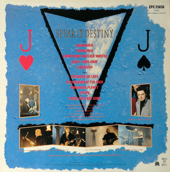 Spear Of Destiny – One Eyed Jacks - 1984 UK Original VinylPursuit.com