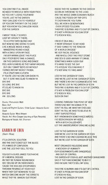 Guns N' Roses – Use Your Illusion I - 1991 Cassette VinylPursuit.com