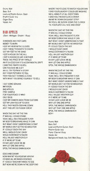 Guns N' Roses – Use Your Illusion I - 1991 Cassette VinylPursuit.com