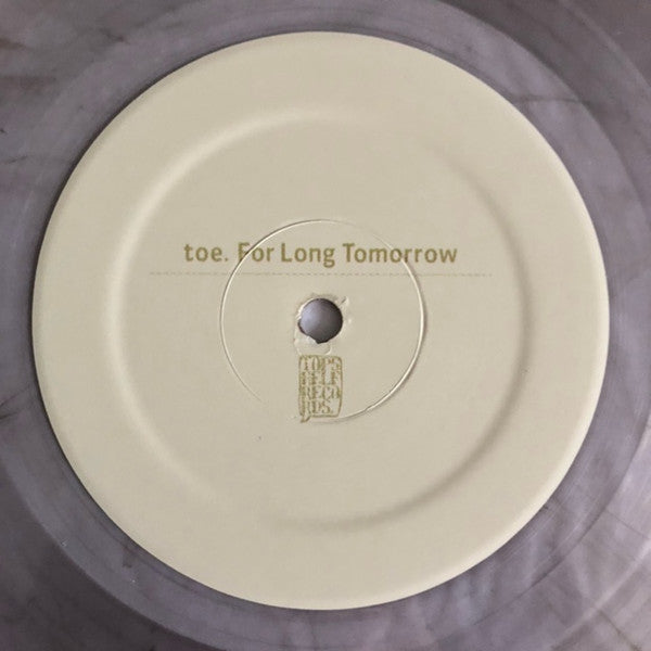 toe – For Long Tomorrow - Clear w/ Black Smoke Vinyl, Rare VinylPursuit.com
