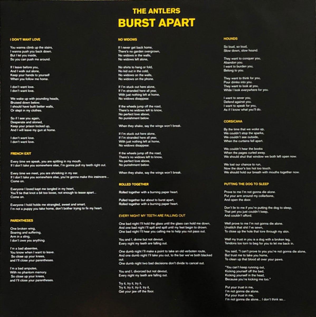 The Antlers – Burst Apart VinylPursuit.com