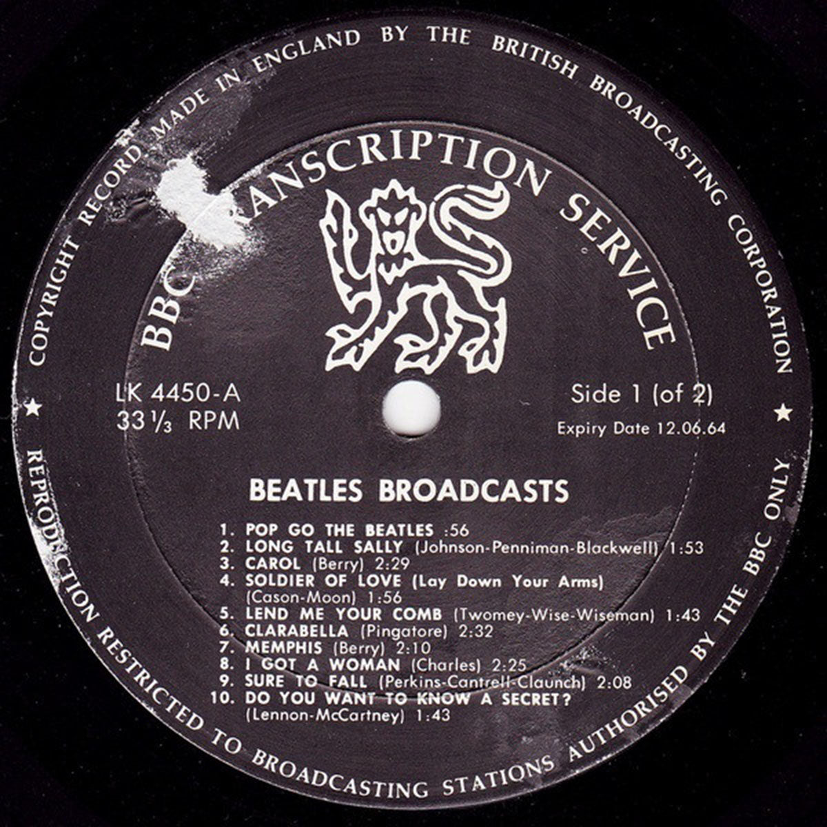 The Beatles – The Beatles Broadcasts - US Pressing RARE Vinyl Pursuit Inc