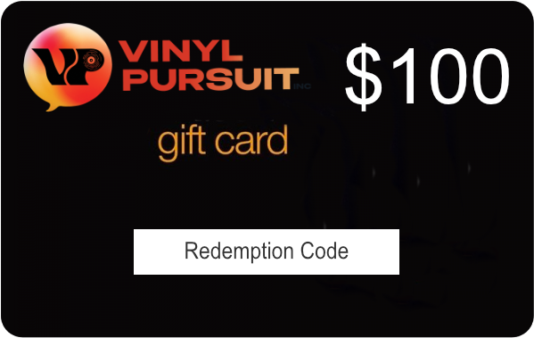 Vinyl Pursuit Gift Card - The Perfect Gift! Vinyl Pursuit Inc