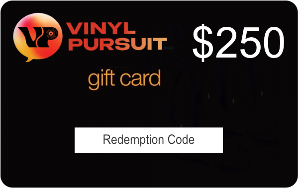 Vinyl Pursuit Gift Card - The Perfect Gift! Vinyl Pursuit Inc