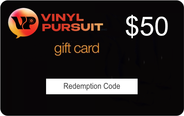 Vinyl Pursuit Gift Card - The Perfect Gift! Vinyl Pursuit Inc