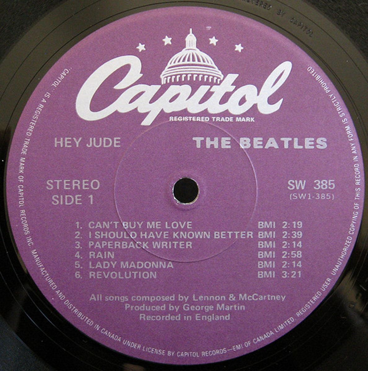 The Beatles – Hey Jude - 1980 VinylPursuit.com