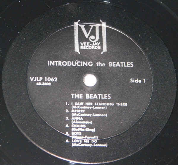 The Beatles – Introducing... The Beatles - US Pressing – Vinyl Pursuit Inc