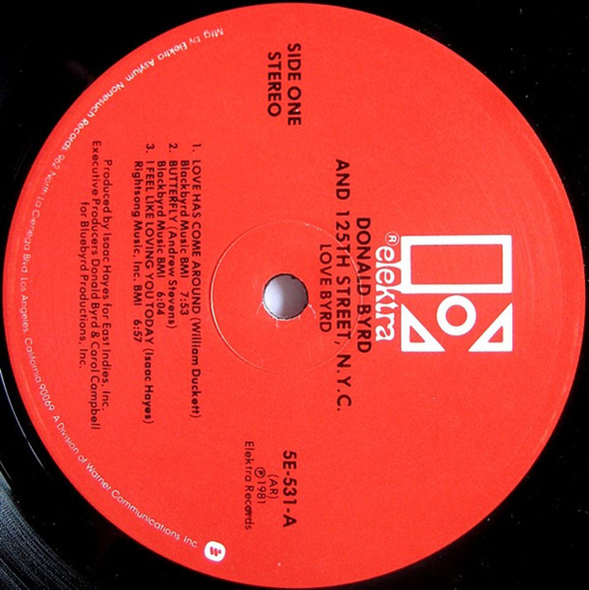 Donald Byrd And 125th Street, NYC – Love Byrd - US Pressing VinylPursuit.com