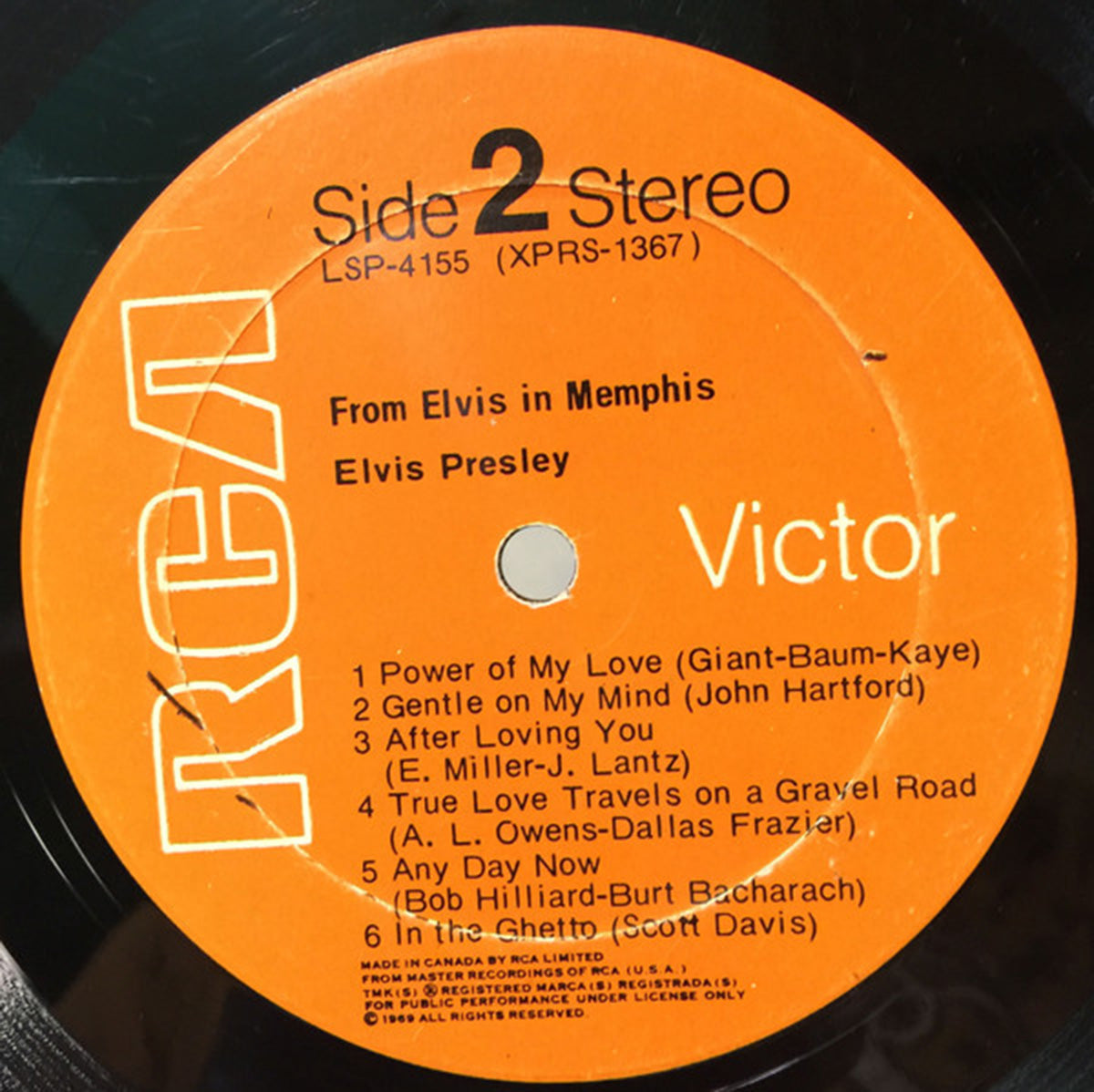 Elvis Presley – From Elvis In Memphis - 1969 in Shrinkwrap! VinylPursuit.com