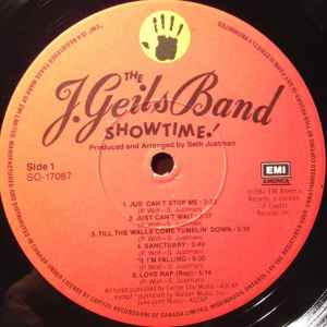 The J. Geils Band – Showtime! Bargain Bin! - Vinyl Pursuit Inc