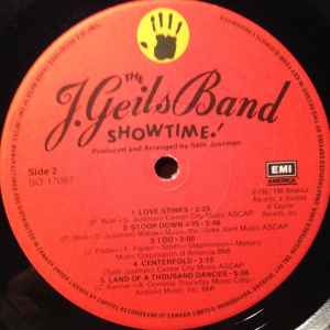 The J. Geils Band – Showtime! Bargain Bin! - Vinyl Pursuit Inc
