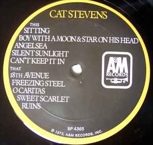Cat Stevens – Catch Bull At Four - 1972 - Bargain Bin VinylPursuit.com